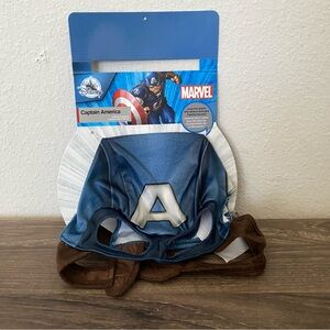 Marvel Boys Captain America Costume Mask Size 4Y